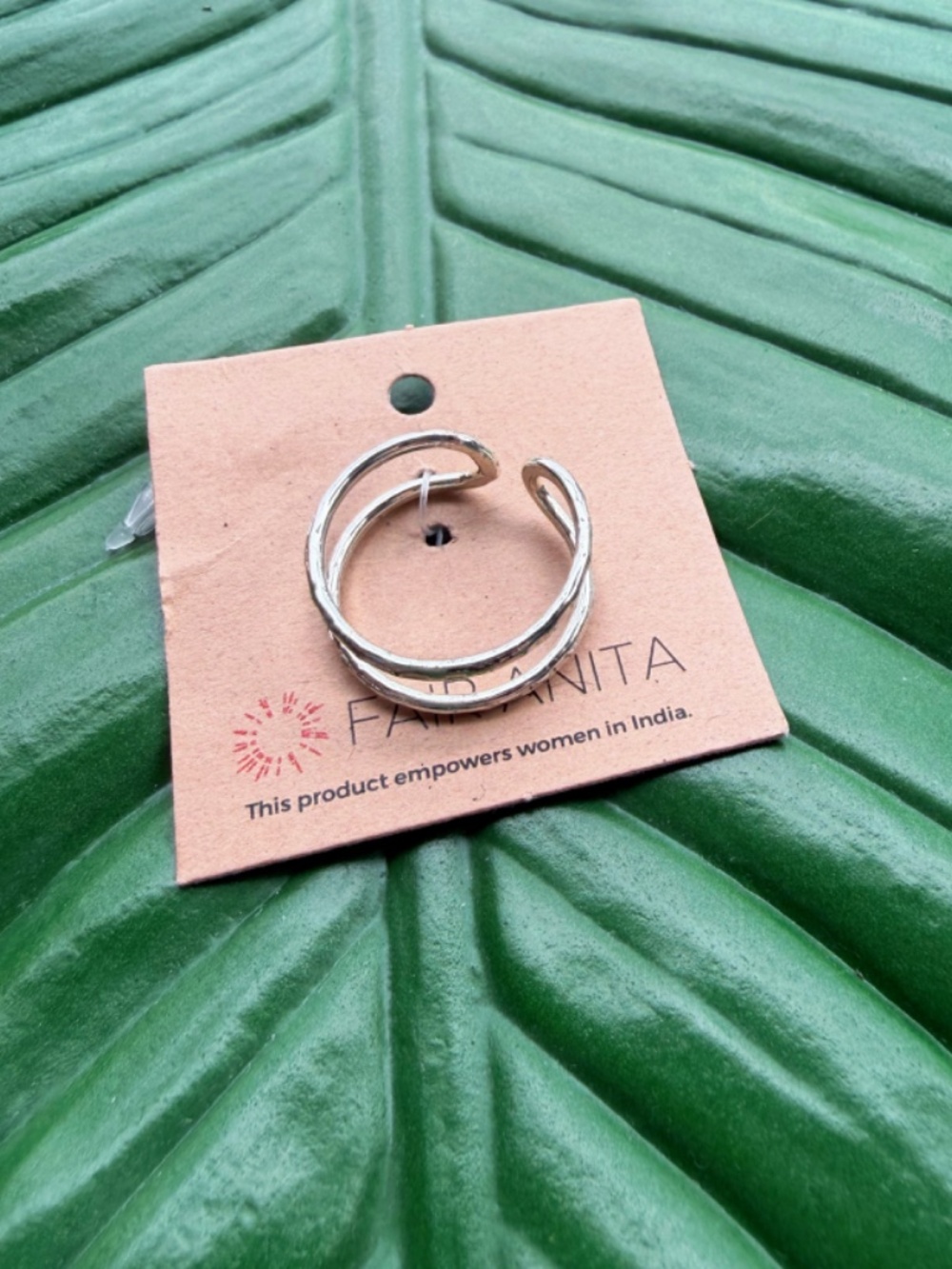 Fair Anita Fair Trade Illusion Ring - Silver